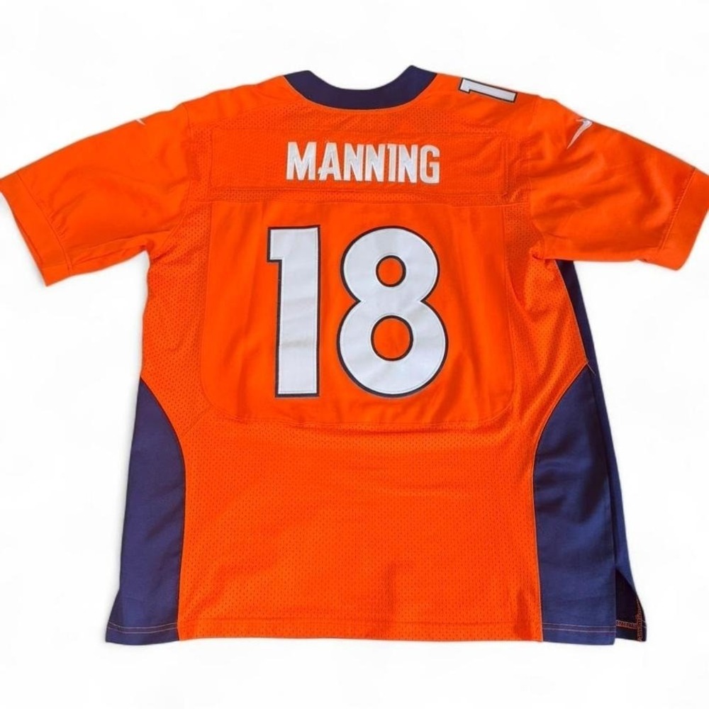 Nike Peyton Manning Denver Broncos orange jersey - Picture 2 of 6